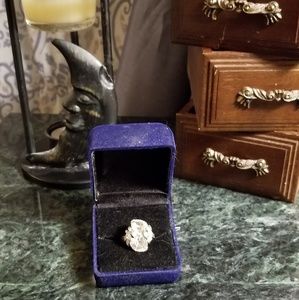 Sarah Coventry Love Story vintage adj ring
